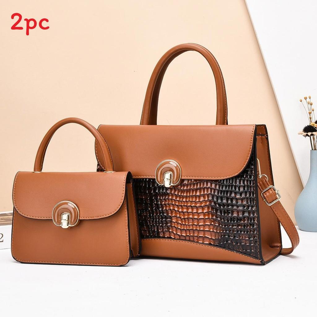 Mother Capacity Large And Child Package With Serpentine Print Design Daily For