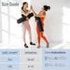 Meias de Yoga para Mulheres Antiderrapantes, Sem Dedos com Pegas para Pilates e Treino, Meias Respiráveis para Dança e Fitness com Base Aderente