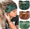 Bohemian Mandala Flower Headband: Elastic, Breathable, Sweat-Absorbent Wide-Brim Women's Headwear