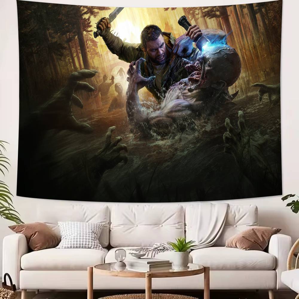 Modischer Wandteppich „Dying Light – Das Biest“: Beliebte Wanddekoration für Ihr Zuhause.