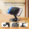 Rotatable & Foldable Desktop Phone and Tablet Stand, Ideal for Shows and Online Classes, All-Metal Multifunctional Holder for Convenience