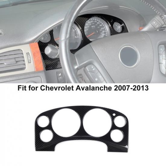 Interior Center Console Cover Trims For Silverado Suburban Tahoe 2007-13 Carbon