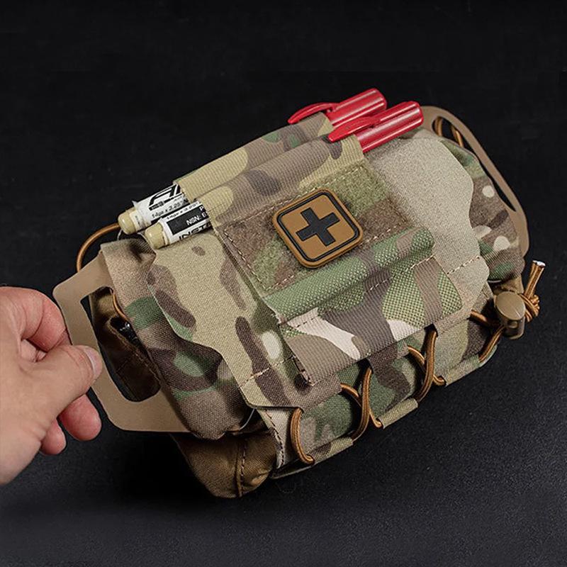 Tactical Outdoor Two-Piece First Aid & Survival Bag with Detachable Liner