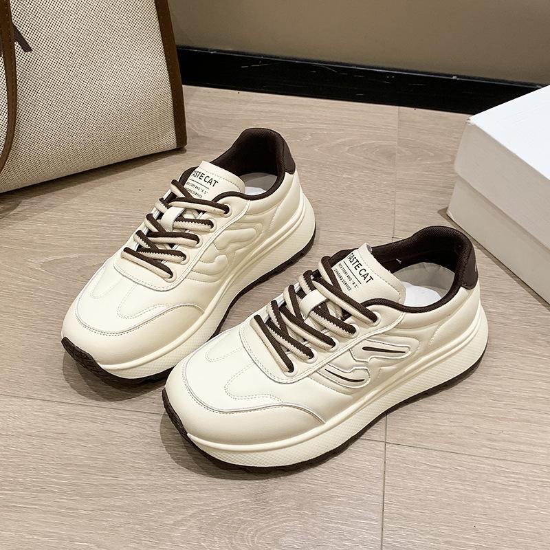 Platform-soled Forrest Gump sneakers women's autumn 2025 new soft-soled non-slip casual running shoes dad shoes sneakers