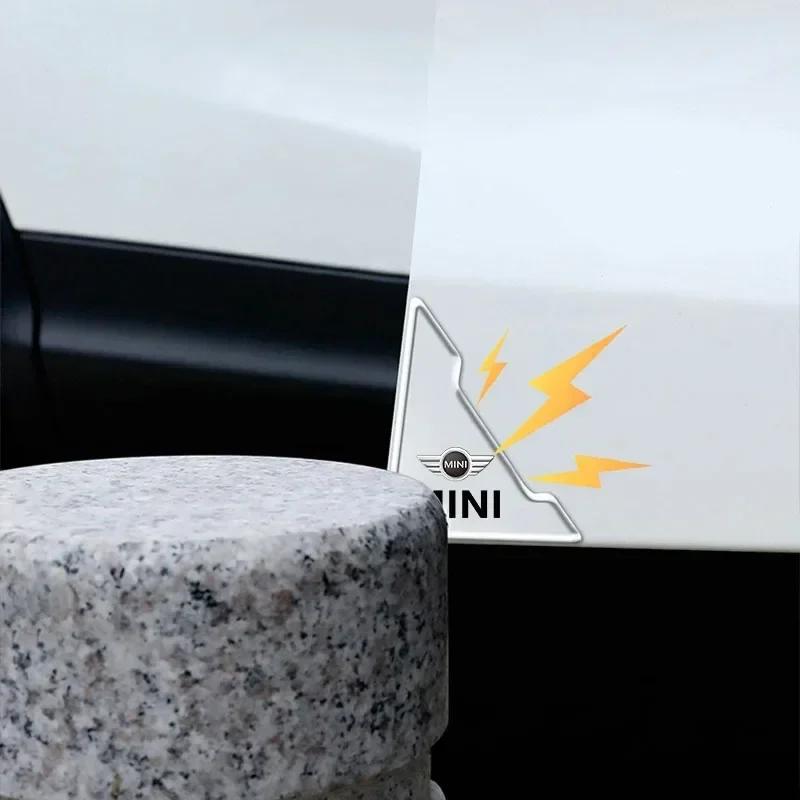 2025 Per BMW MINI 2 Pezzi Copertura Trasparente Angolo Portiera Auto Adesivo Protettivo Antigraffio Per MINI F54 F55 F56 R56 R60 SONE Roads