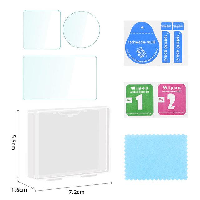 

Закаленная стеклянная пленка для защиты объектива DJI Osmo Action 4, устойчивая к царапинам пленка для экрана камеры DJI Osmo Action 4, аксессуары