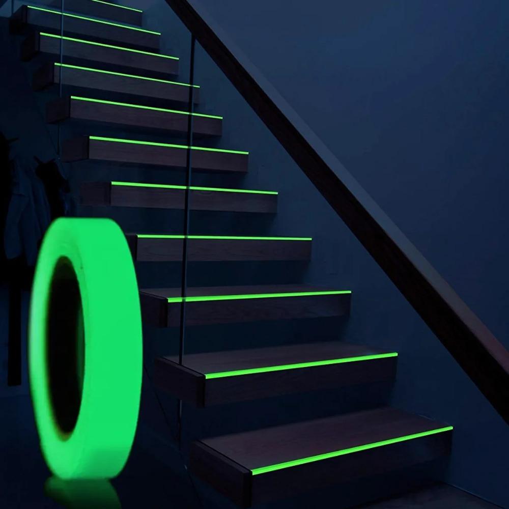 Car Luminous Self-adhesive Stickers Glow In The Dark Car Motorcycle Bike Styling Decals Tapes Night Warning Tape 3m Length