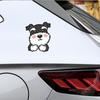 Schnauzer Dog Car & Motorcycle Sticker for Fuel Tank, Windows, or Rear Decoration