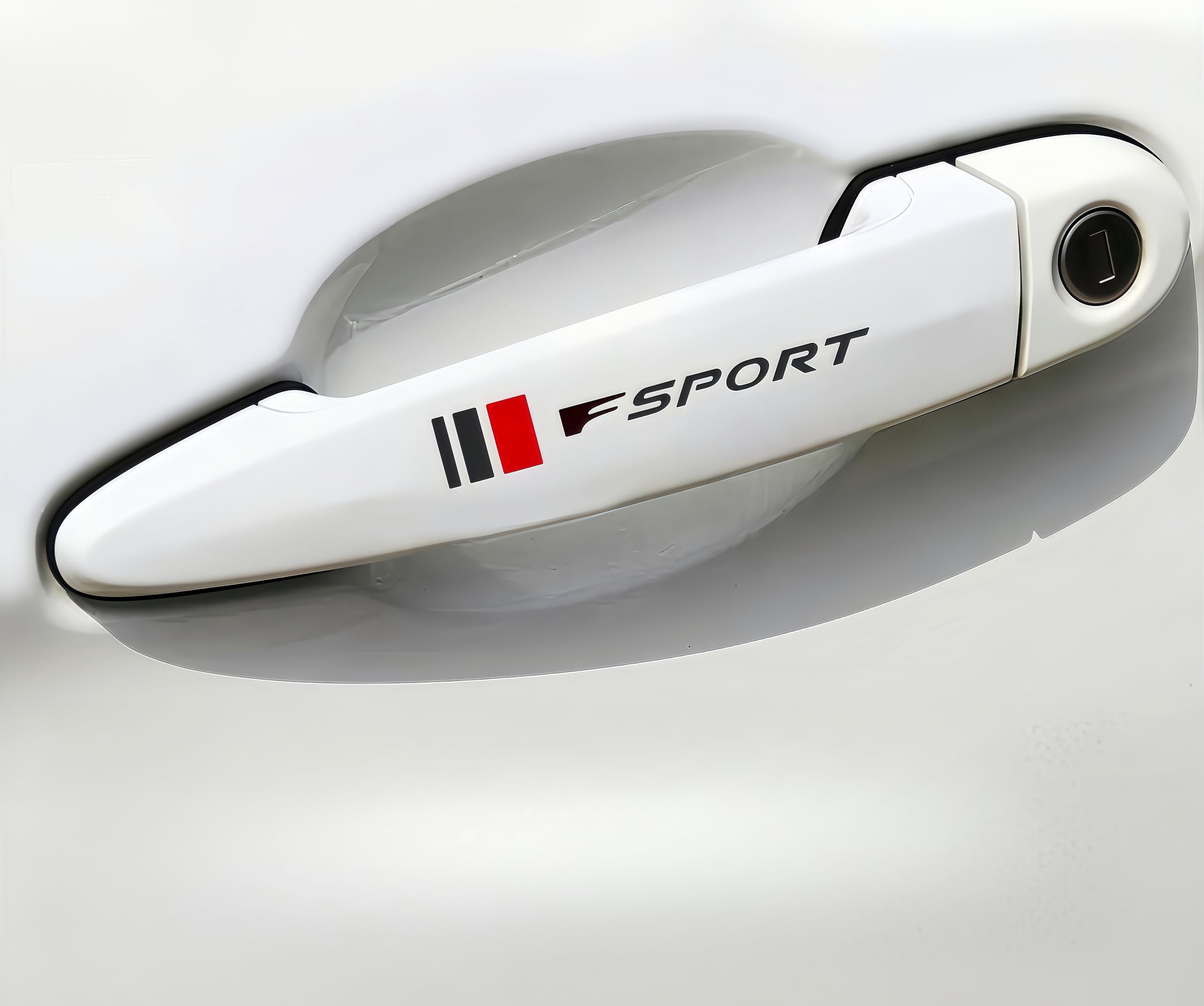 Lexus FSPORT Applicable to all series Car Sticker Car Logo One Size красный