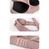 Large Size Women Adjustable Wide Strap Bra Wireless Brassiere Gathered Push Up Underwear Shockproof Sport Yoga Vest Cross Back Bra
