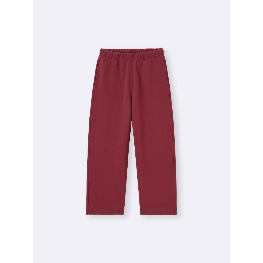 Gu By Uniqlo Heavyweight Sweat Wide Straight Pants  Length Standard 69.0 73.0cm 
