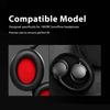 Noise Isolation Protein Leather Headphone Ear Pads for 1MORE SonoFlow Worn Ear Cushions Upgrade