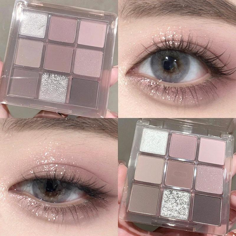 9/12/15/18/20/25 Colors Matte Glitter Eyeshadow Pallete Eyeshadow Pigment Diamond Shimmer Nude Shiny Makeup Eye Glitter