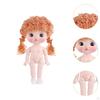 21cm BJD Doll with Footwear Interactive Design Movable Joints Educational Toy for Girls Gift Holiday