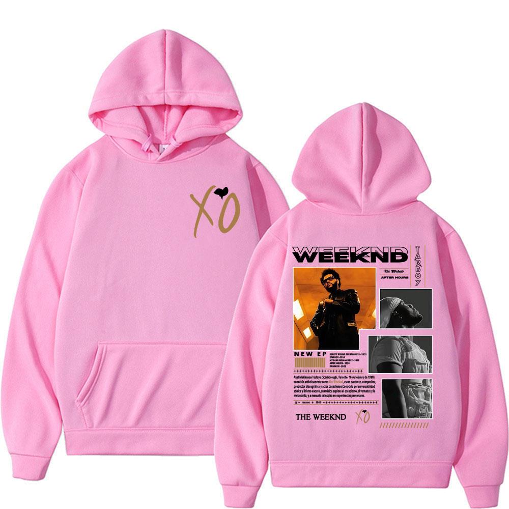 Unisex Woman'sRetro The Weeknd After Hours Album Graphic Hoodie Men Vintage 90s Hip Hop Oversized Hoodies Man Casual Comfort Fleece Sweatshirt