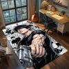 Jujutsu Kaisen Polyester Area Rug Non Slip Floor Carpet Anime Living Room Bedroom Home Decor Durable Mat -QJY