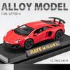 1/36 Lamborghini Aventador LP750-4 Sportwagen Diecast Metalllegierung Modellauto Sound Licht Rückzug Sammlung Kinderspielzeug Geschenke D161