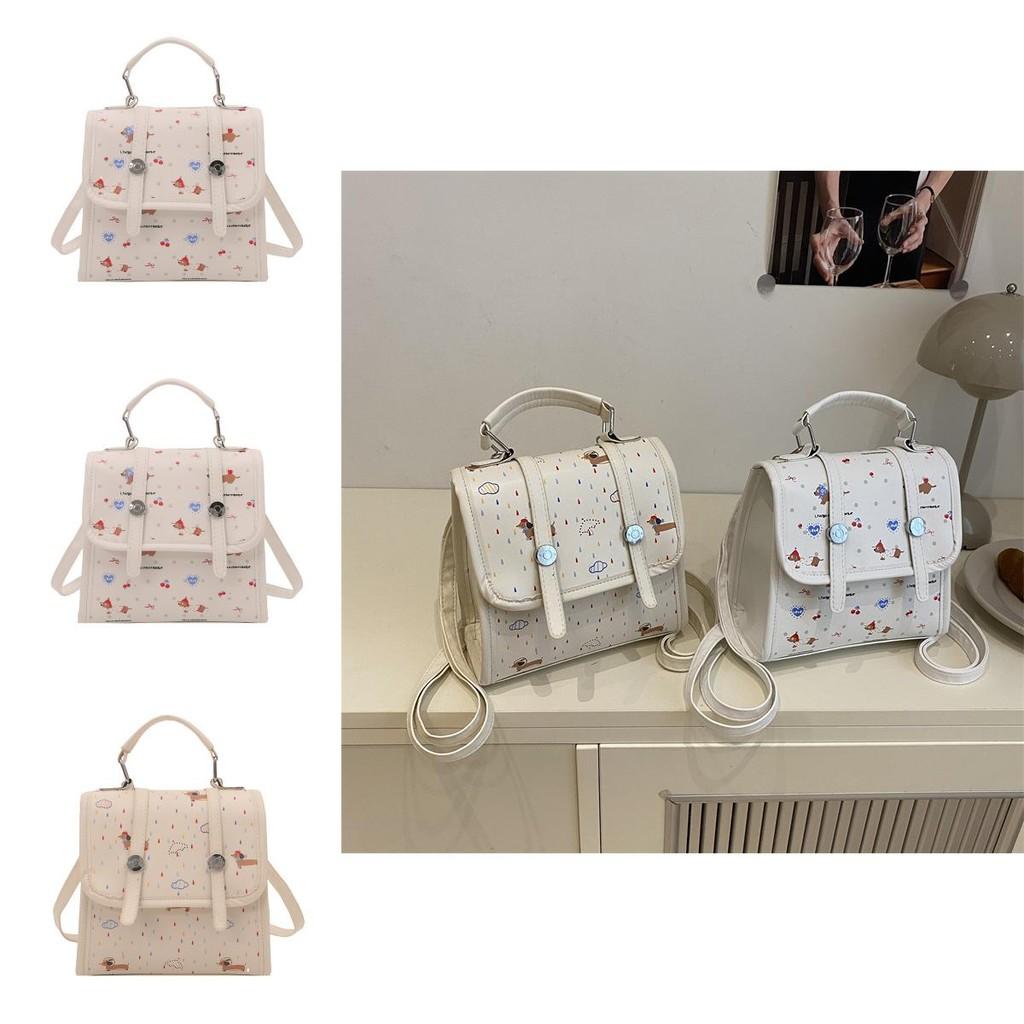 Dachshund Pattern Backpack For Women With Durable Wearresistant Material For Travel And Casual Use