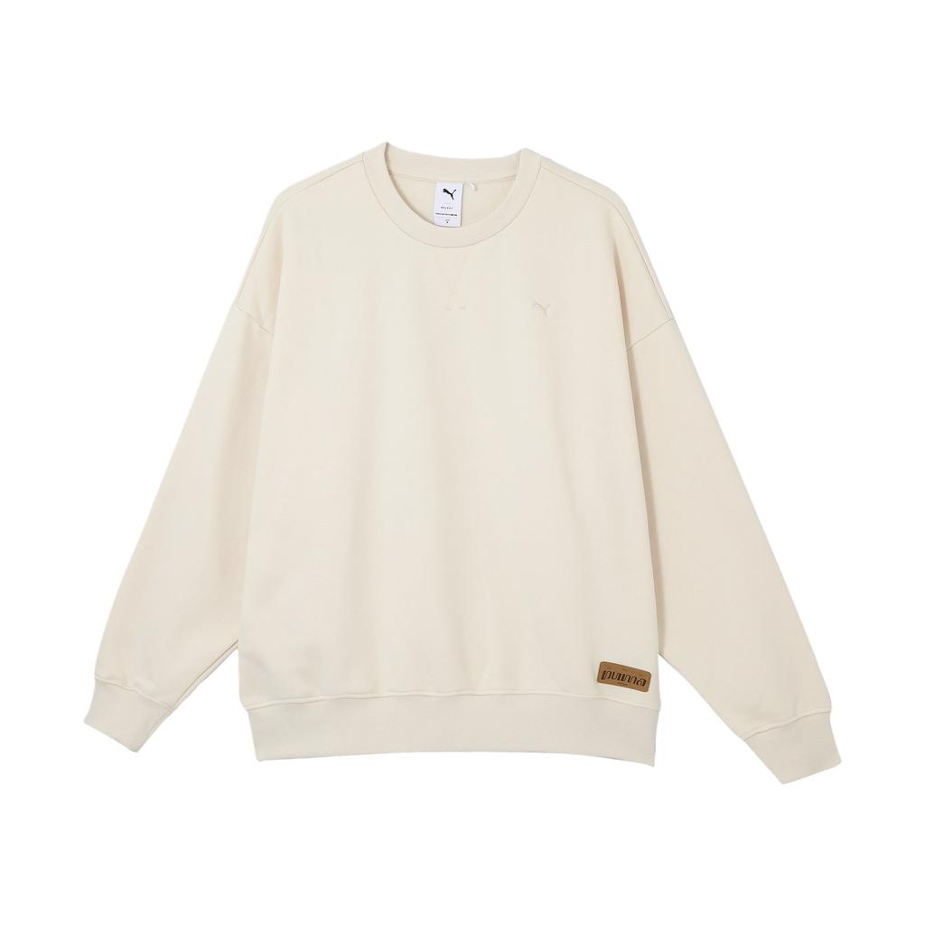 New PUMA RETRO Sweatshirt Unisex Almond Candy Color 629604-87