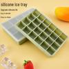 5-Pack Silicone Ice Cube Trays with Lids