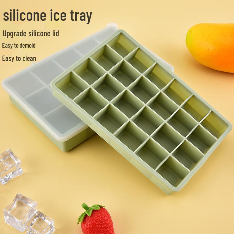 

Ji Wang Gu 15-Grid Silicone Ice Cube Tray (5-Pack)