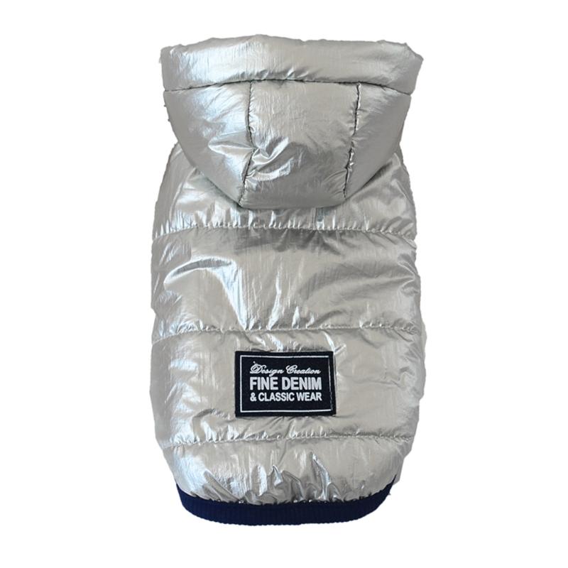 

Pet Dog Vest Jacket Waterproof Dog Coat With Hood Winter Pet Dog Clothes Winter Warm Dog Jacket Pet Dog Costume S