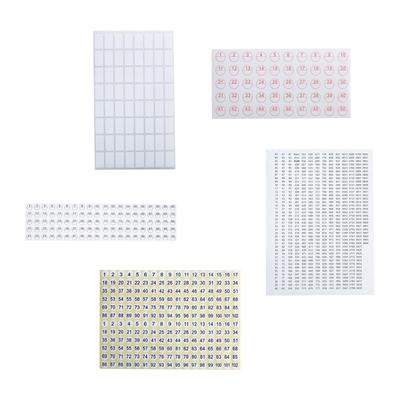 Diamond Painting Stickers Blank Label Stickers for Storage Box DMC-Color Number Stickers Diamond Painting Accessories