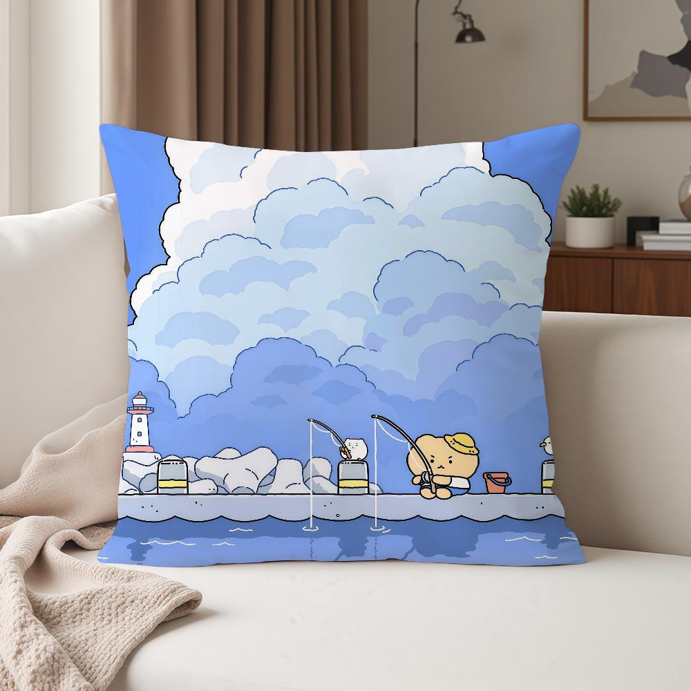 

Мультяшная Милая Наволочка YYurang MMBTI Подходит Для Спален Гостиных Автомобилей Домашнего Декора 30cmx30cm