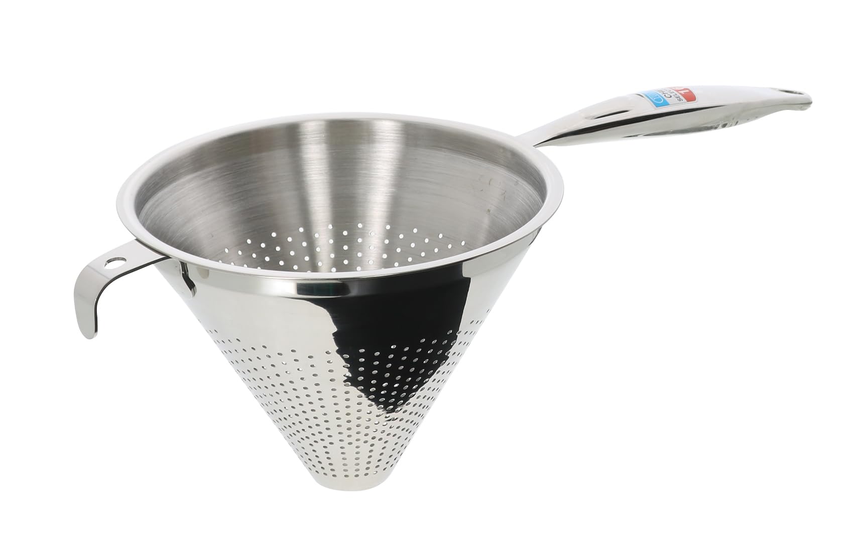 

Takagi TAKAGI 18-8 Stainless Steel Soup Strainer, 16cm, Made in Japan, Triangular/Conical, Rim-Mountable, Large, Silver, Kitchen Utensils, Takagi