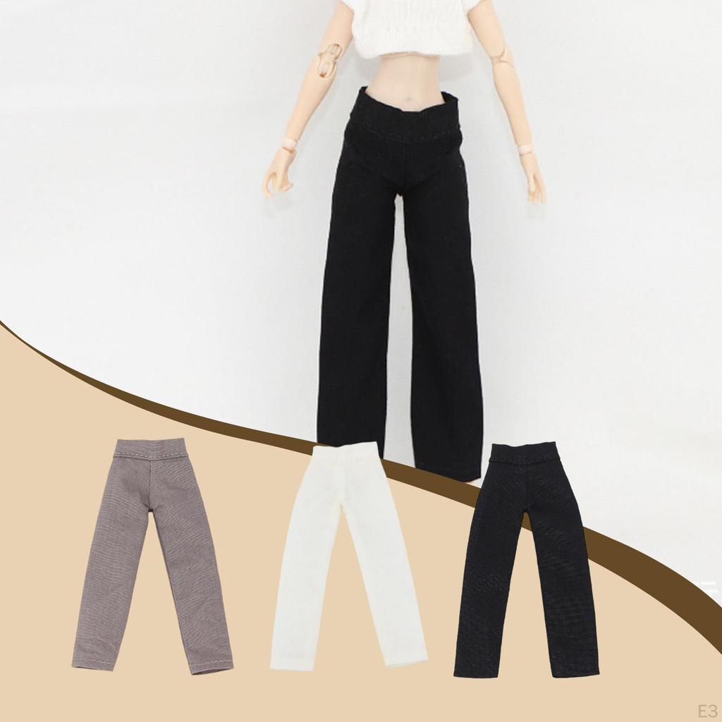 1/12 Action Figure Pants 6 Inch Woman Trousers Doll Clothing Miniature Costume