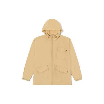 Solid Color Multi-Pocket Hooded Jacket Men Jackets Terracotta VN000918YUU