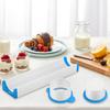 Yousheng Circle Cake Pop Mold Set with 9 Inch Tray Easy Press Cut Baking Cutter Molds Cake Decorating Kit for Home Baking Birthday Parties Wedding