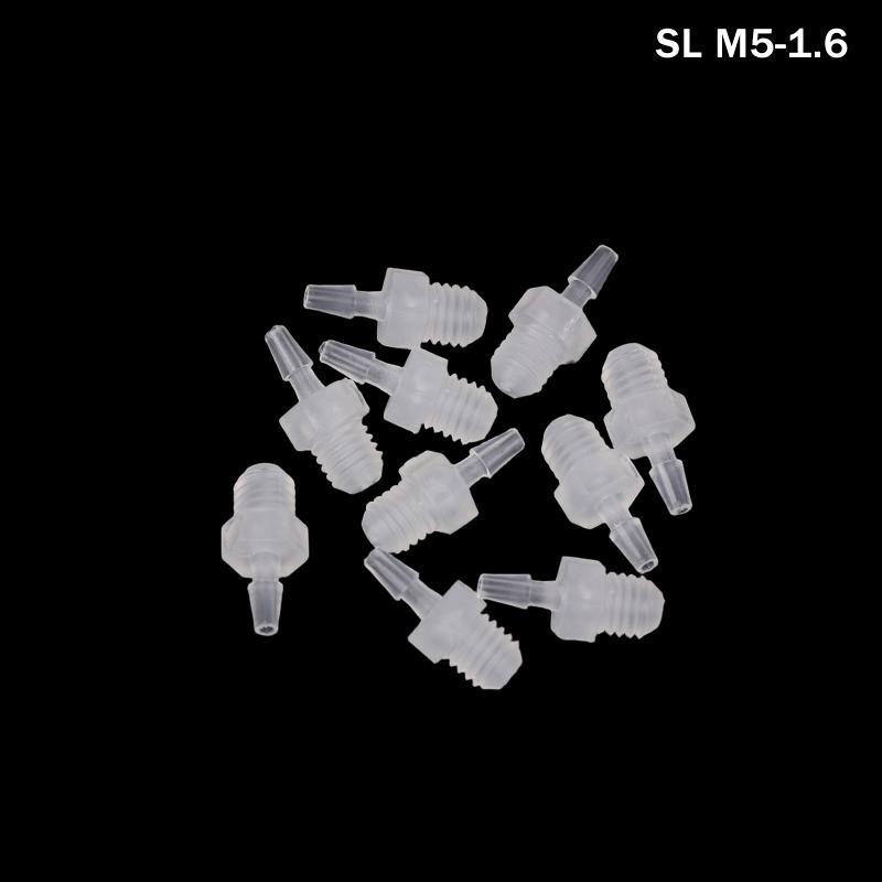 Joint Parts Air Valve Pipe Dispensing Glue Subpackaging Connector Hose Joint Adapter Pp Plastic