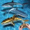Funny RC Shark Toy Remote Control Animal Bath Tub Pool Electric Toys for Kids Boys Children Cool Stuff Sharks Submarine