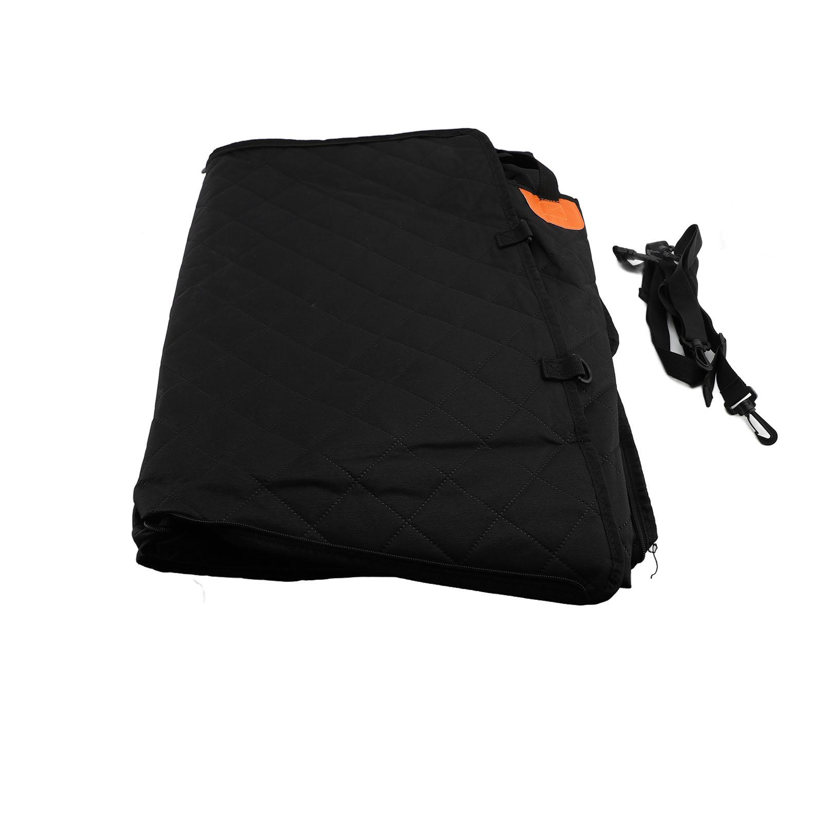 

Dog Car Seat Cover Oxford Fabric PP Cotton Comfortable Scratch Proof Back Seat Dog Sleeping Hammock чёрный