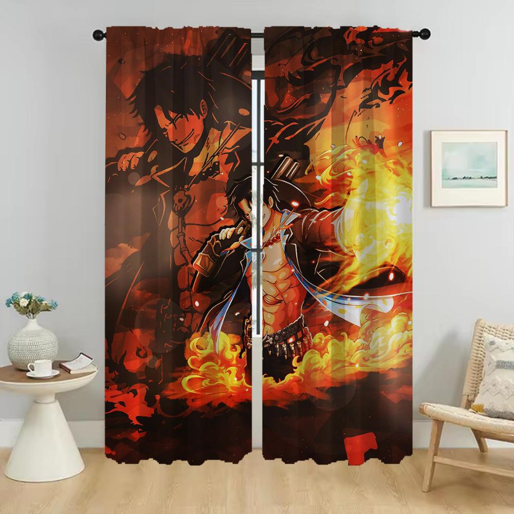 

Плотные кухонные шторы для гостиной, шторы для комнаты, 2-панельные, цельные, абажуры, украшение на Хэллоуин, перегородка, элегантный дом W50xH70cmx2pcs