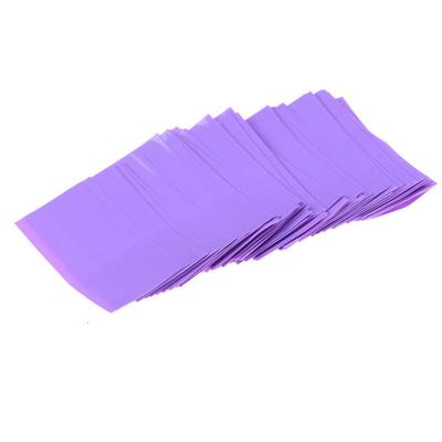 100 Peças Envoltório de Bateria 18650 Tubo Termoencolhível de PVC Pré-Cortado