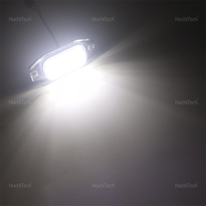 LED License Plate Light for Toyota Prado 2010-2016 FJ Cruiser for Lexus LX450 1996-1998 White Error Free Number Plate Lamp