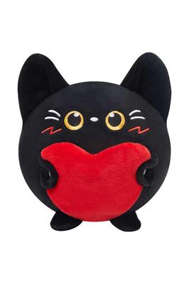 OLAOLA Plüschkatze Tier Körperkissen, Niedliches Spielzeug, Puppe, Figur, Ca. 27 cm hoch, Weich und flauschig, Beruhigend, Bequem, Schlafkissen,