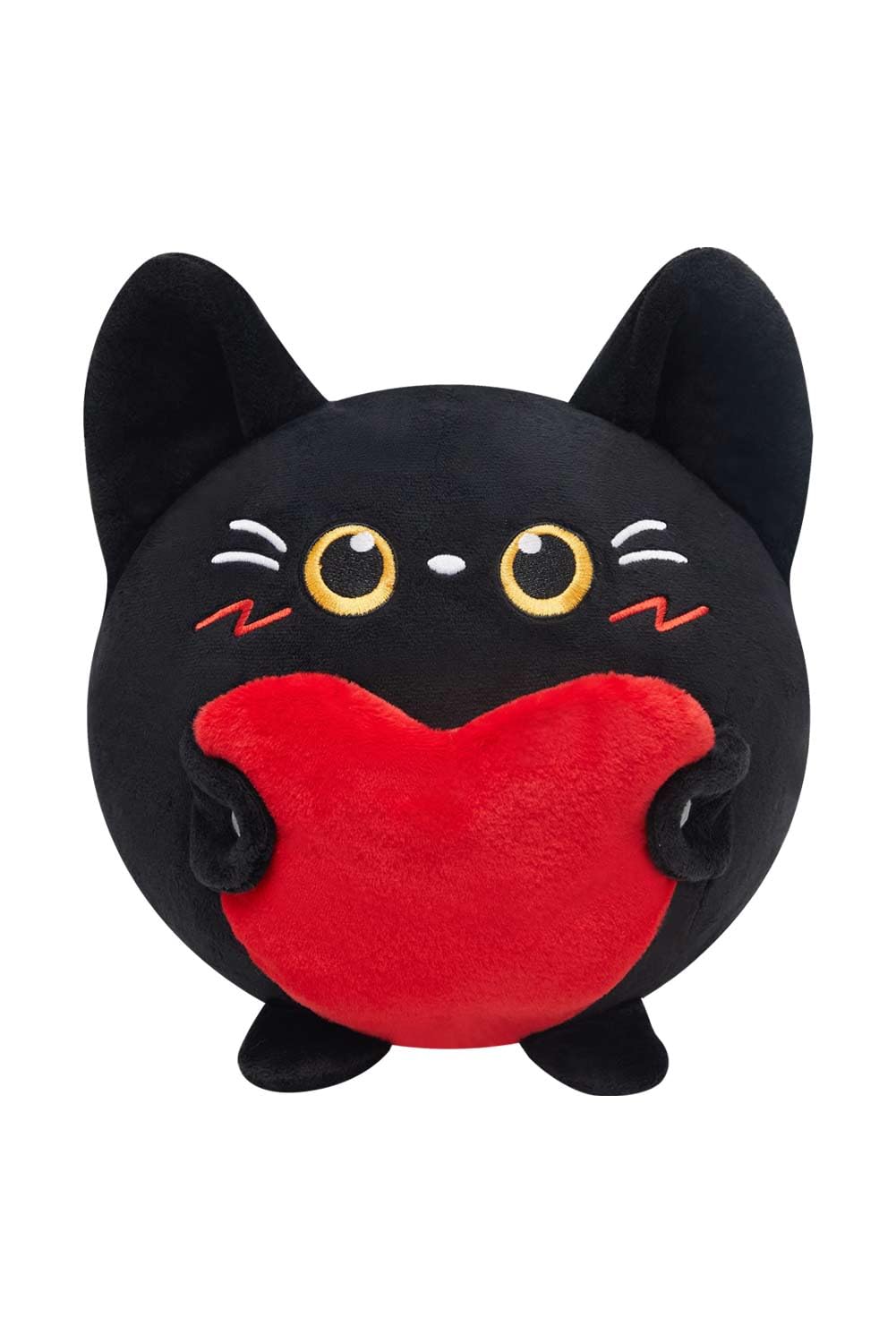 OLAOLA Plush Cat Animal Body Pillow, Cute Toy, Doll, Figurine, Approximately 27cm Tall, Soft and Fluffy, Soothing, Comfortable, Sleepy Pillow,