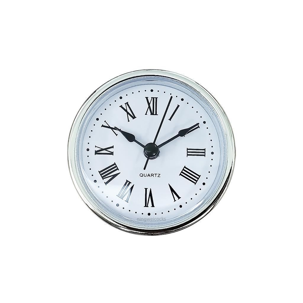 65MM Quartz Clock Head Embeddable Clock Core with Hands - Craft Accessory