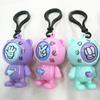 Key Chain Creative Multi-purpose Plastic Guessing Toy Key Pendant for Kids