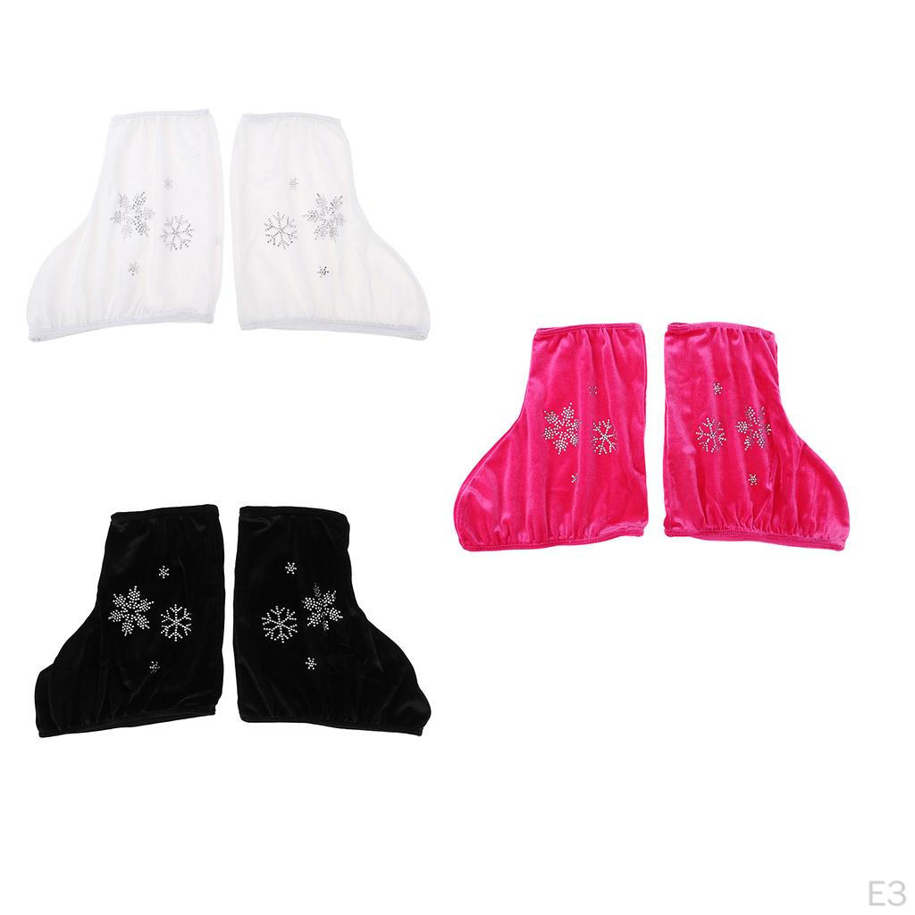 1 Pair Elastic Ice Figure Skate Boots Cover Replacement for Unisex Adults Size Fits Most