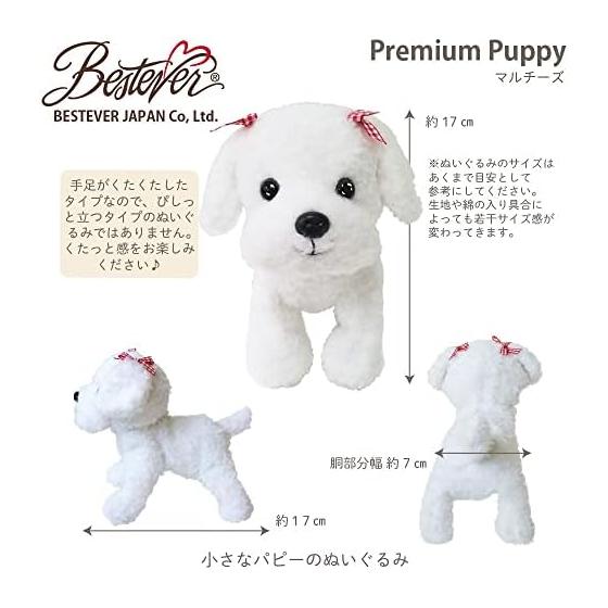 [BESTEVER] Premium Puppy Plush Toy Puppy Maltese 53009