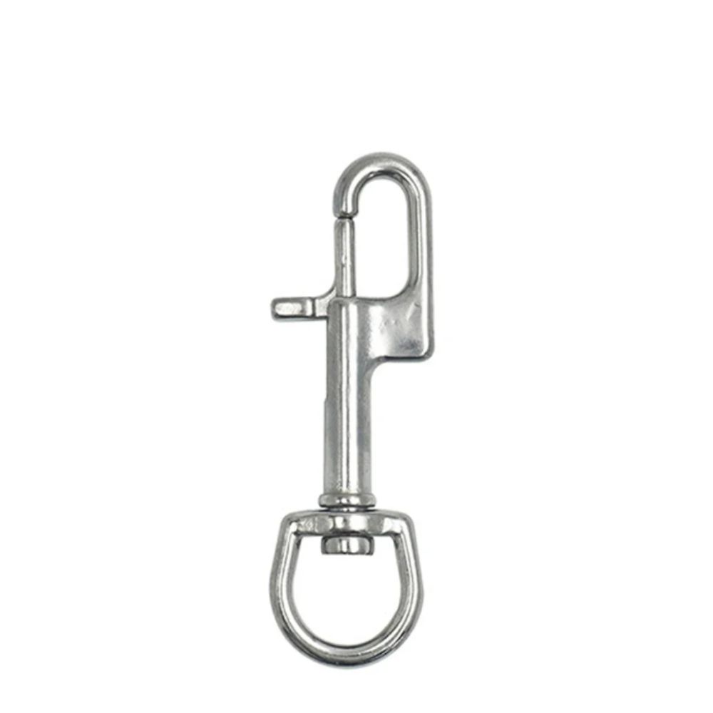 Hook Clips 316 Stainless Steel Bolt Snap Swivel Eye Double Head Double Ended Hook 80MM Size 90MM Size D Ring Snap Marine Diving