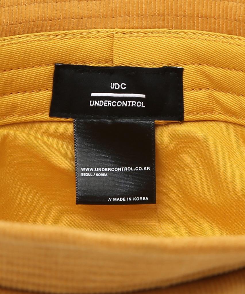 Eondeokeonteulol Corduroy Bucket Hat Square Bucket / Union Udc / Cd Mustard