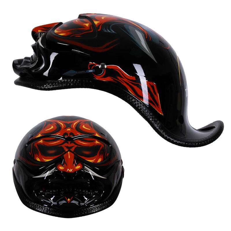 Miling Vintage Motorcycle Half Helmet