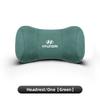 Suede Headrest Car Breathable Memory Foam Neck Pillow For Hyundai Creta Matrix Bayon Venue Veloster Tucson Accent Kona Elantra vfis9
