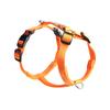Adjustable Solid Nylon Dog Harness with 2 D-Rings Lightweight Comfortable No-Pull H-typed Dog Chest Harness Outdoor Pet Supplies