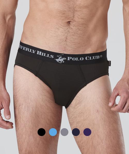 

[Beverly Hills Polo Club] Коллекция мужских трусов из полиэстера и спандекса [Доставка из Кореи] 100% Оригинал Black - 095